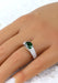 Parade Design 18KWG Diamond & Oval Tsavorite Engagement Ring | Denver Bridal | OsterJewelers.com