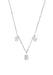 Parade Design 18KWG Triple Diamond Cluster Dangle Necklace | Denver Jewelers | OsterJewelers.com