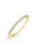 Parade Design 18K Yellow Gold Thin Diamond Half Band | Denver  Bridal Jewelry | OsterJewelers.com