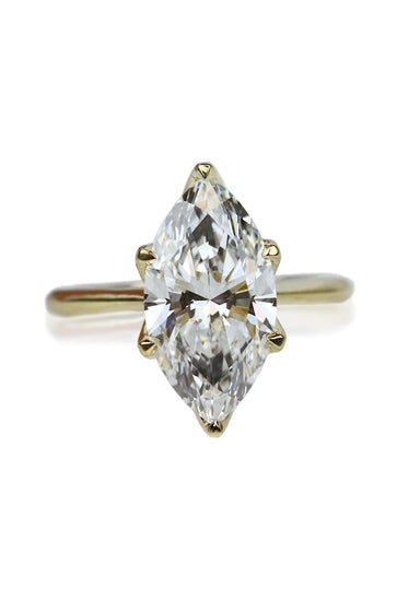 Parade Design 18KYG Marquise Semi-Mount Diamond Engagement Ring | Denver Bridal | OsterJewelers.com