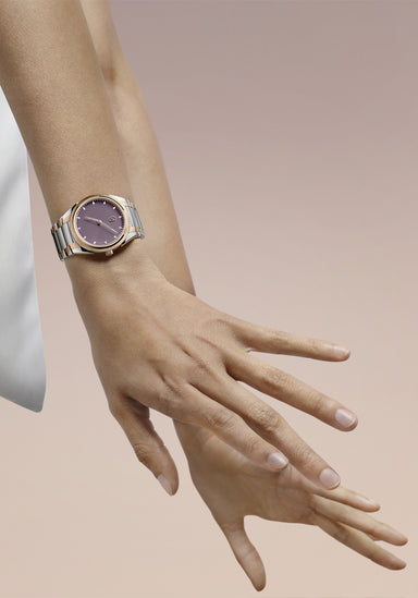 Parmigiani Fleurier Tonda PF Automatic 36mm Steel RG Deep Ruby | Ref. PFC804-1020006-100182