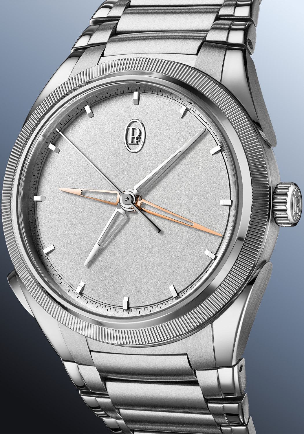 Parmigiani Fleurier TONDA PF Chronograph Mystery Platinum | PFC908-2020001-200182 | Oster Jewelers