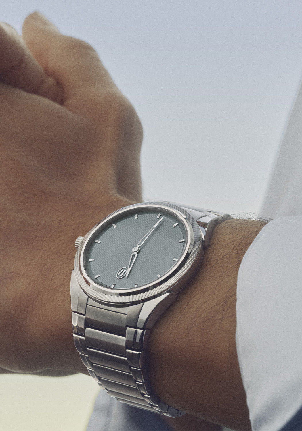 Parmigiani Fleurier Tonda PF Micro-Rotor Agave Blue Steel PFC914-1020023-100182 | OsterJewelers.com