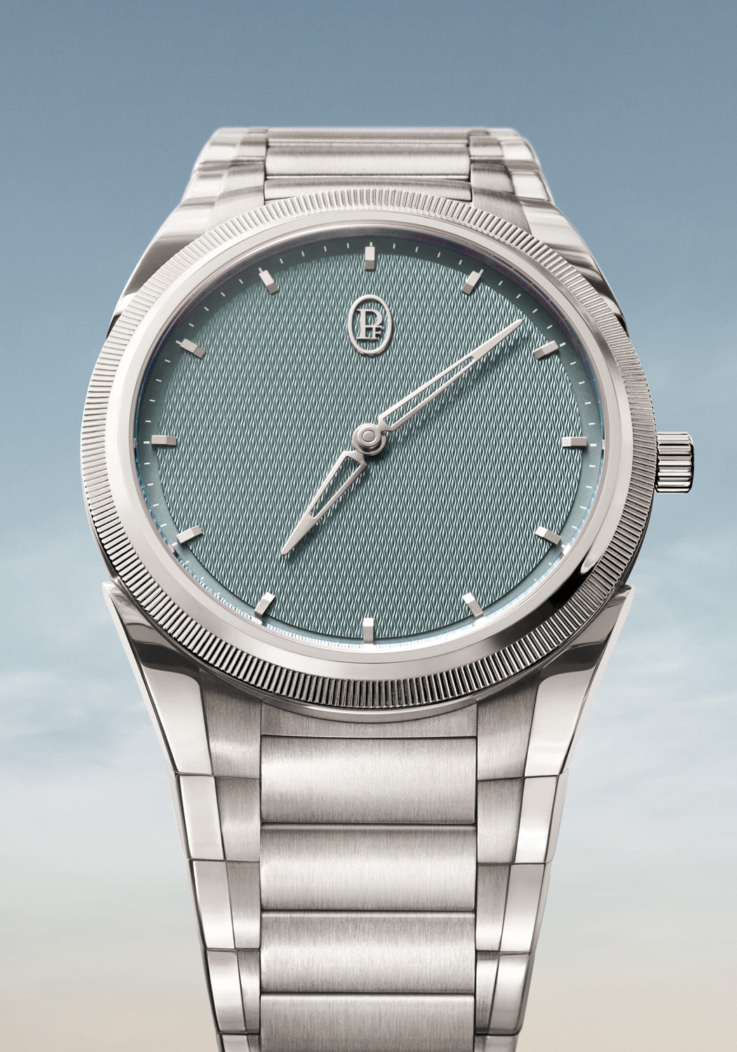 Parmigiani Fleurier Tonda PF Micro-Rotor Agave Blue Steel PFC914-1020023-100182 | OsterJewelers.com