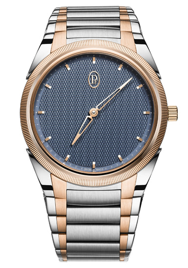 Parmigiani Fleurier Tonda PF Micro-Rotor Steel Rose Gold Stone Blue | Denver Watches Oster Jewelers