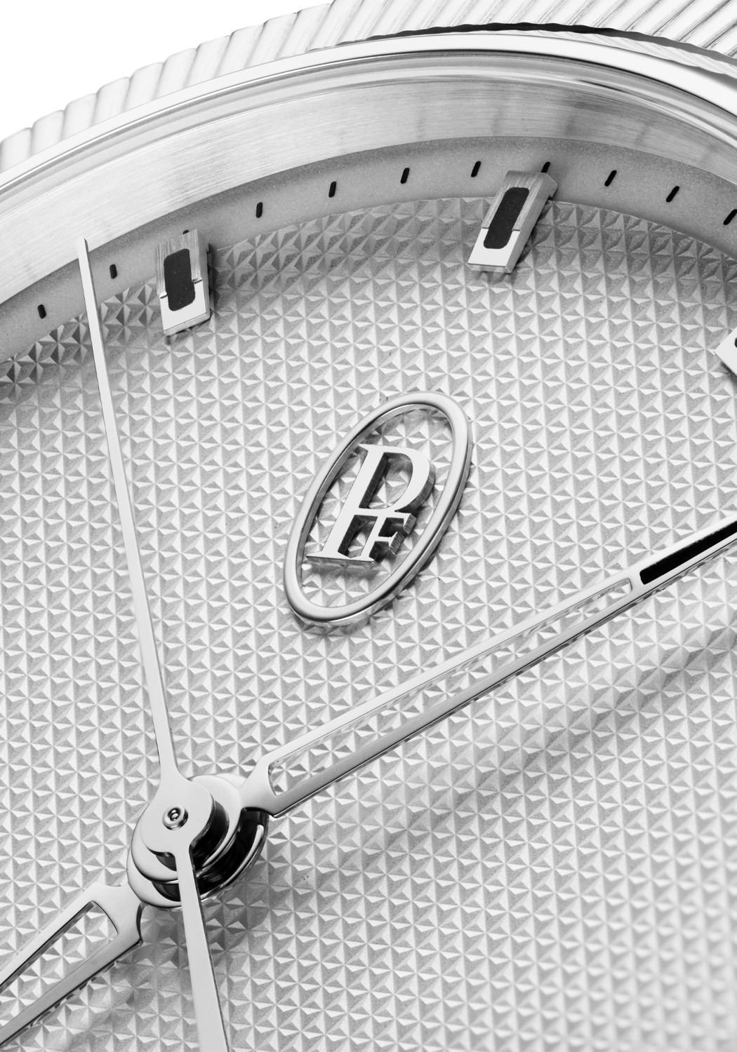 Parmigiani Fleurier Tonda PF Sport Automatic Steel Dial Closeup | OsterJewelers.com