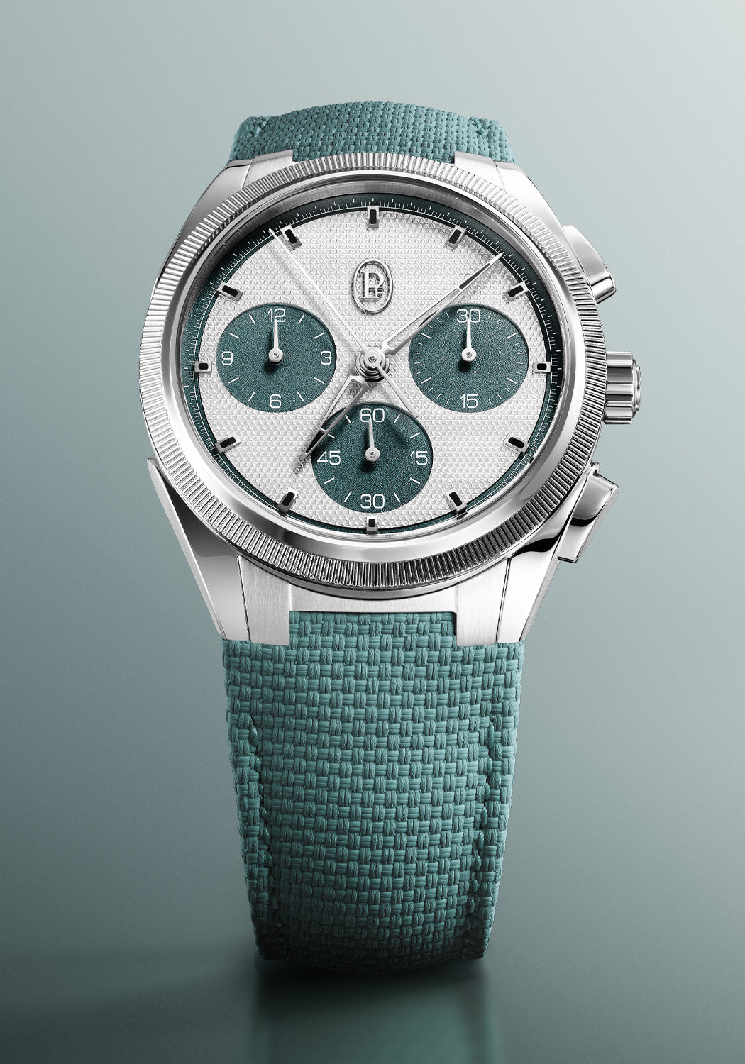 Parmigiani Fleurier Tonda PF Sport Chronograph Steel Silver Verzasca Watch | OsterJewelers.com