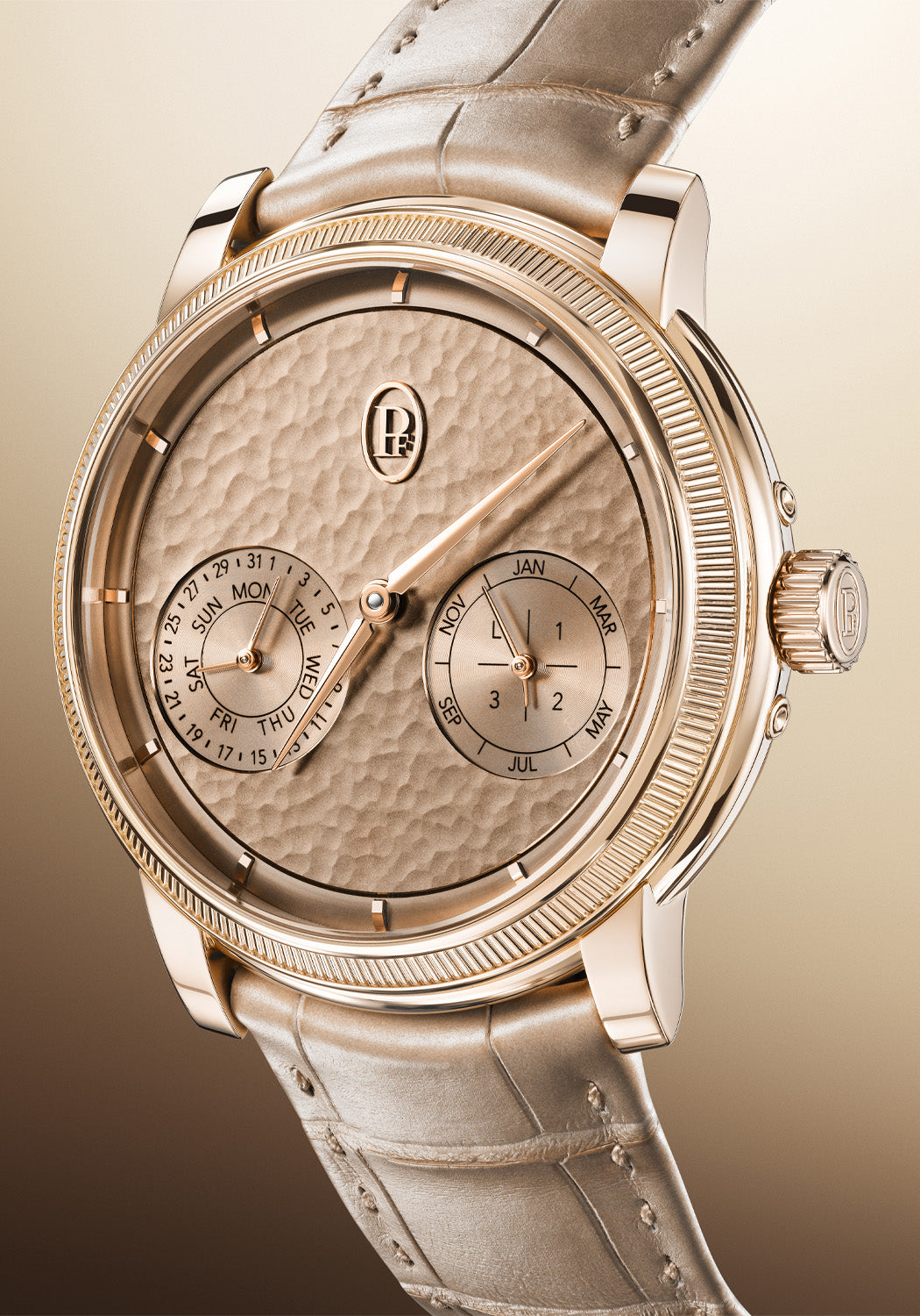 Parmigiani Fleurier Toric Quantième Perpetuel RG Anniversaire PFH952-2010004-300181 | Oster Jewelers