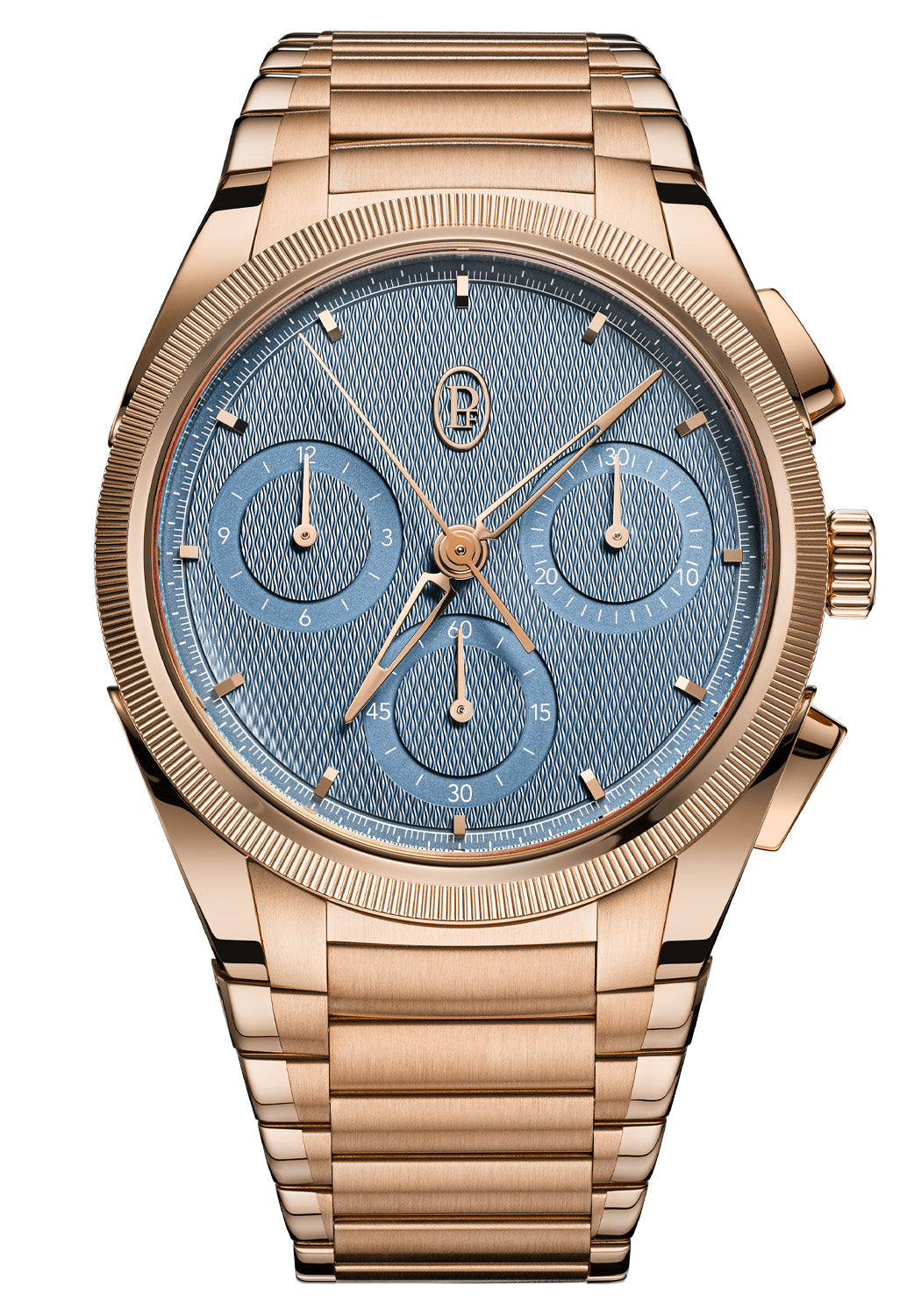 Parmigiani Fleurier Tonda PF Chronograph 40mm RG Mineral Blue PFC917-2020001-200182 | Oster Jewelers