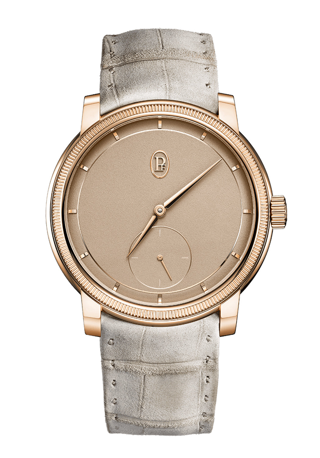 Parmigiani Fleurier Toric Petite Seconde Rose Gold Dune | PFC940-2010002-300181 | OsterJewelers.com