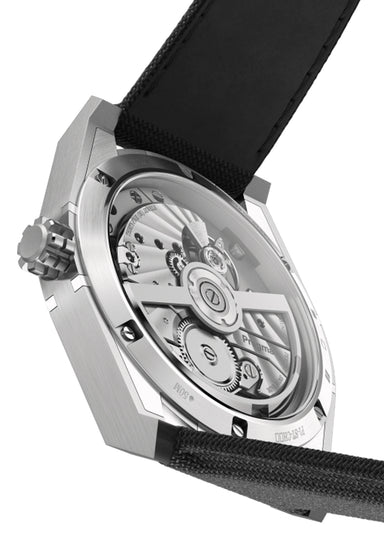 Pragma P1 Perseverance Solar Stainless Steel Pyrite Gray Gold 5N | P1-ST-Ch01_LE | OsterJewelers.com
