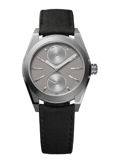 Pragma P1 Perseverance Solar Stainless Steel Granite Gray | Ref. P1-St-Ch01 | OsterJewelers.com
