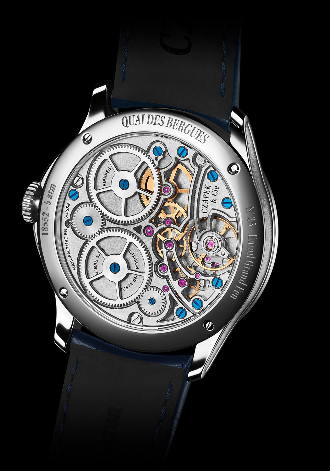 Czapek & Cie Quai des Bergues N°25 | Denver Luxury Watches | Cherry Creek North | OsterJewelers.com