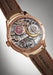 The exhibition caseback reveals the inner workings of the Renaud Tixier Monday Organica Bordeaux
