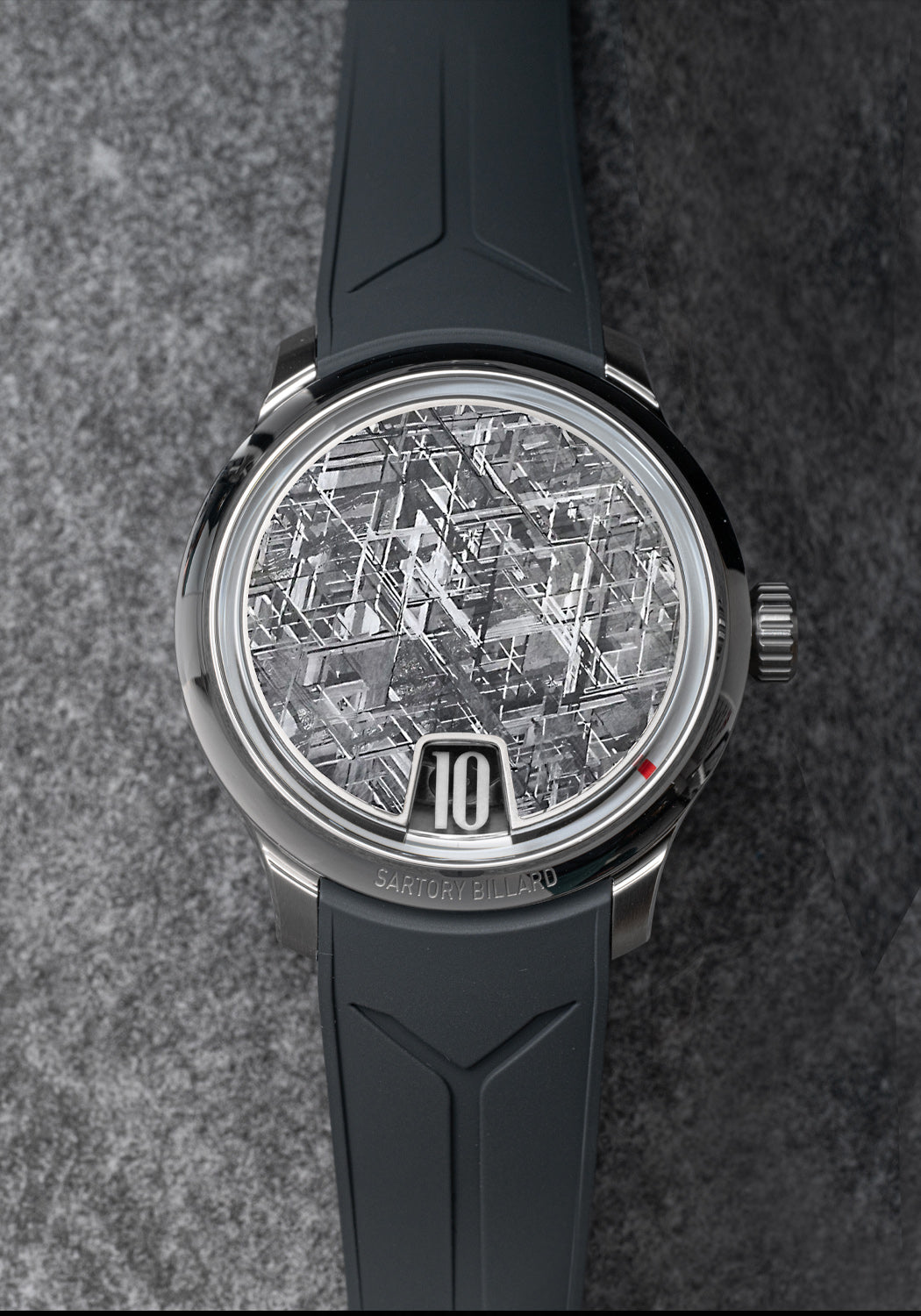 Sartory-Billard SB10 Jumping Hour Meteorite | LE300 | Denver | OsterJewelers.com