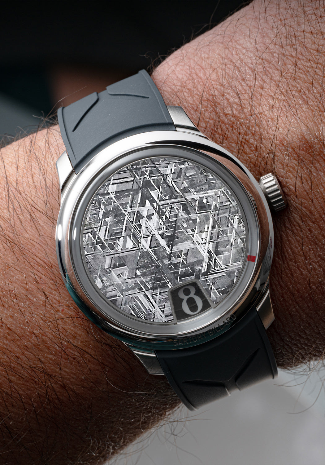 Sartory-Billard SB10 Jumping Hour Meteorite | LE300 | Denver | OsterJewelers.com
