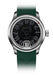 Sartory-Billard SB10 Jumping Hour Black Sapphire on Green Rubber Strap | Denver | OsterJewelers.com

