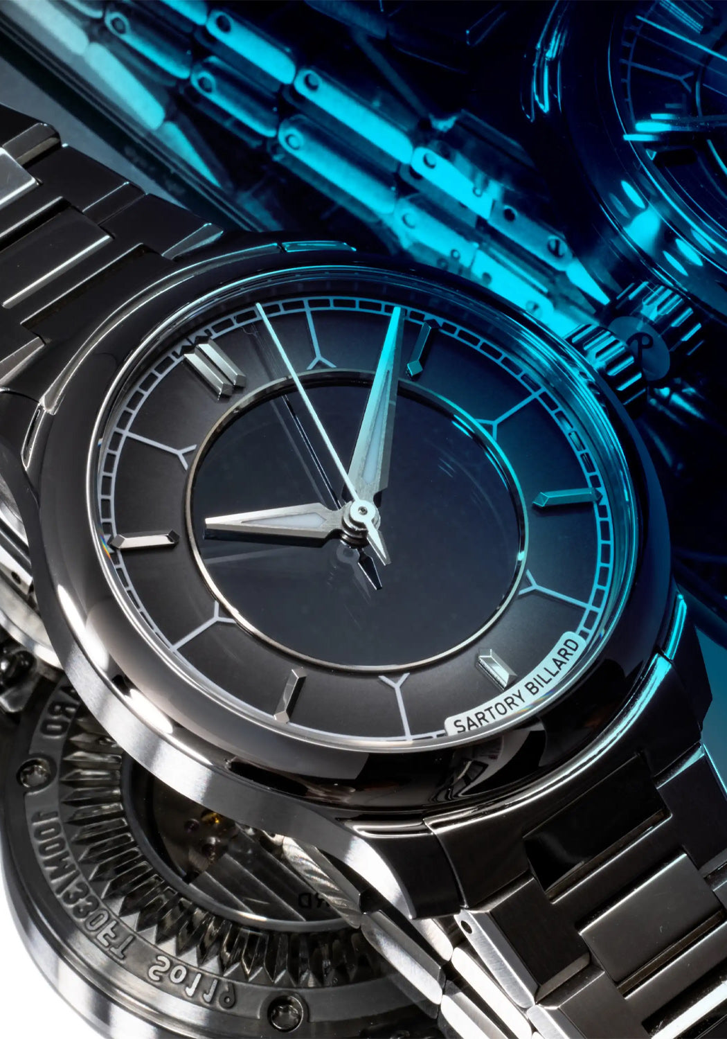 Sartory Billard SB04-E Ghost Silicon Tantalum on Bracelet | Denver Watches | OsterJewelers.com