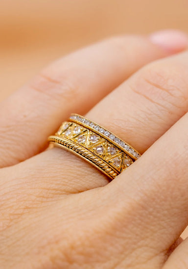 The Sethi Couture Channel 18KYG Rope Band | Cherry Creek North | Denver | OsterJewelers.com