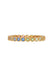Sethi Couture Bezel 18KYG Rainbow Sapphire Eternity Band | Denver Jewelry | OsterJewelers.com