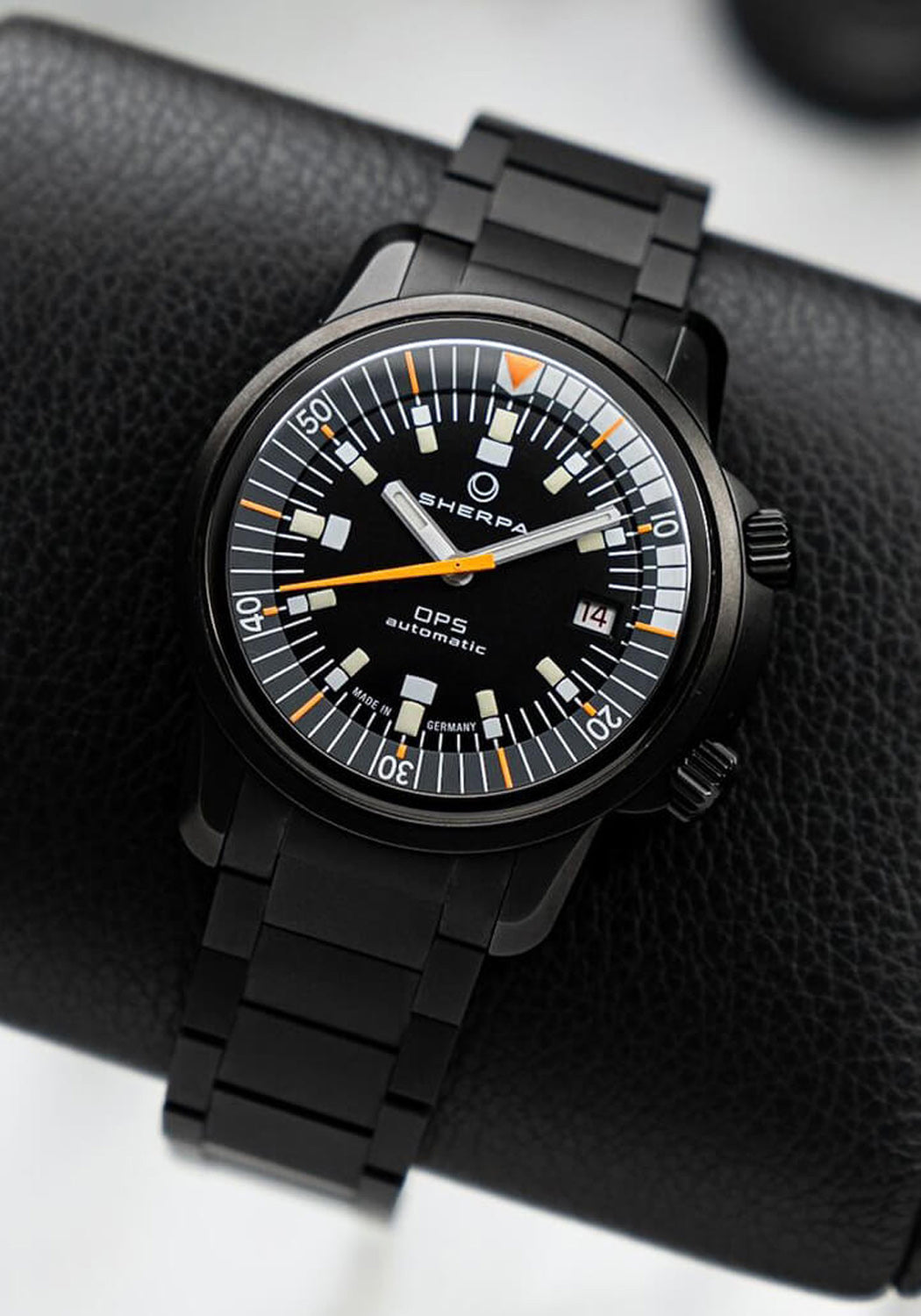 Sherpa DLC Black Stainless Steel Bracelet | BRACELET ONLY | Denver Watches | OsterJewelers.com