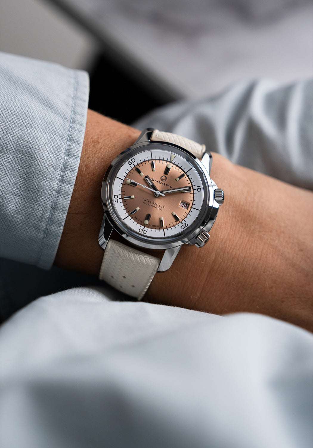 Sherpa Ultradive Sun | Rubber Strap | Dive Watch | Denver Watches | OsterJewelers.com
