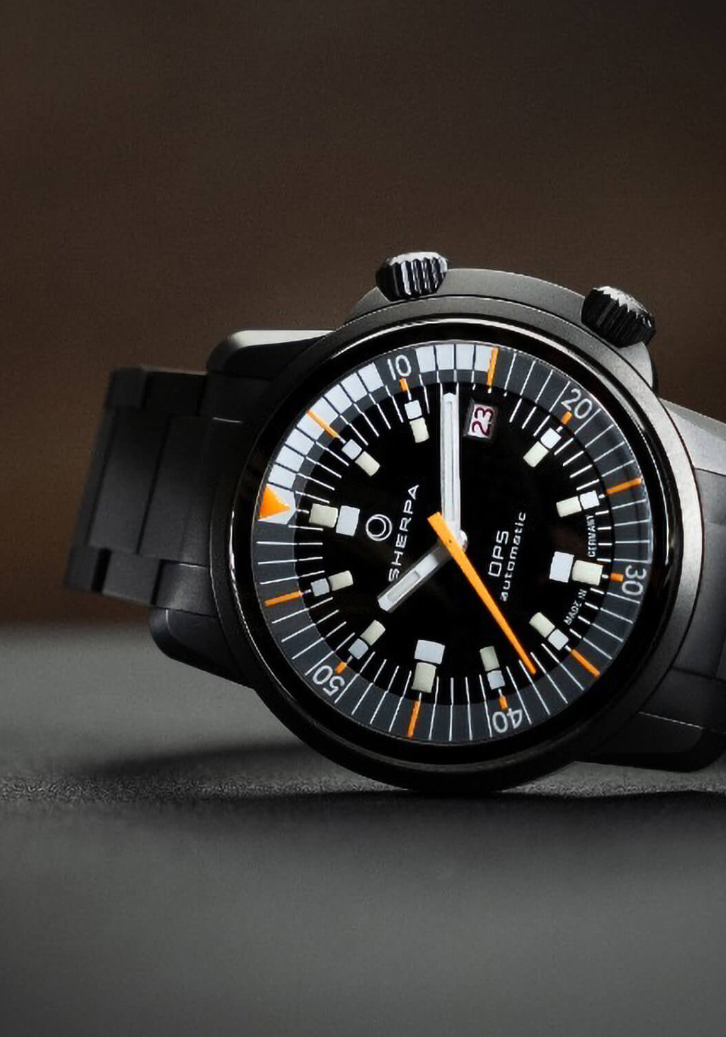 Sherpa DLC Black Stainless Steel Bracelet | BRACELET ONLY | Denver Watches | OsterJewelers.com