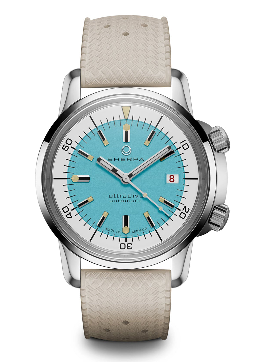 Sherpa Ultradive Atoll | Rubber Strap | Dive Watch | Denver Watches | OsterJewelers.com
