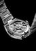 The sapphire caseback of the Singer Reimagined 1970 DualTrack reveals the Calibre ST5001