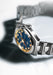 Side view of the Singer Reimagined 1970 DualTrack Cobalt Blue | Ref. SR811-2 | OsterJewelers.com
