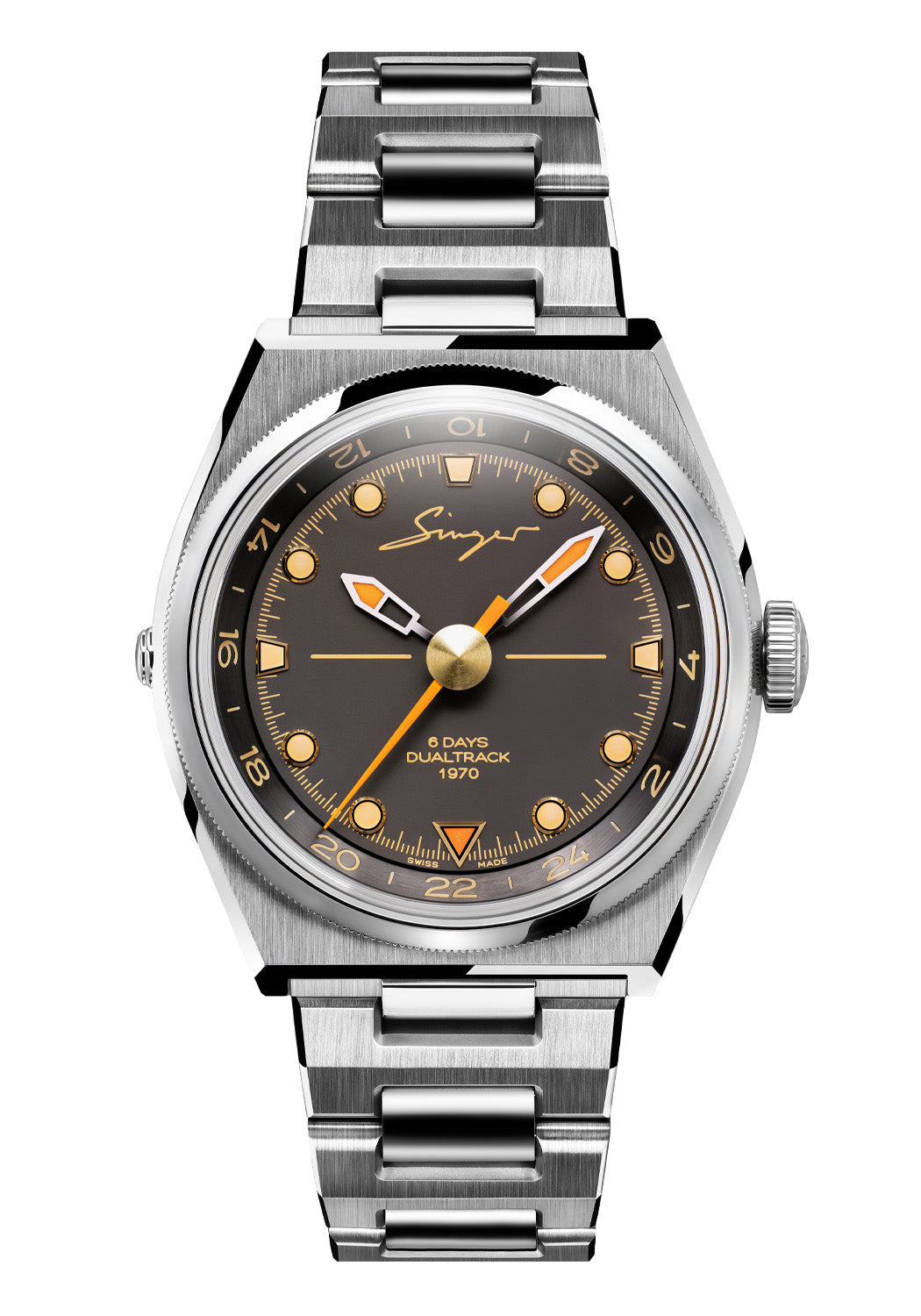 Singer Reimagined 1970 DualTrack Espresso | Ref. SR811-5 | Denver Watches | OsterJewelers.com