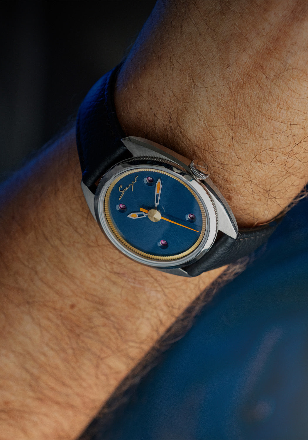 Singer Reimagined Caballero Petrol Blue | SR701-3 | Cherry Creek North | Denver | OsterJewelers.com