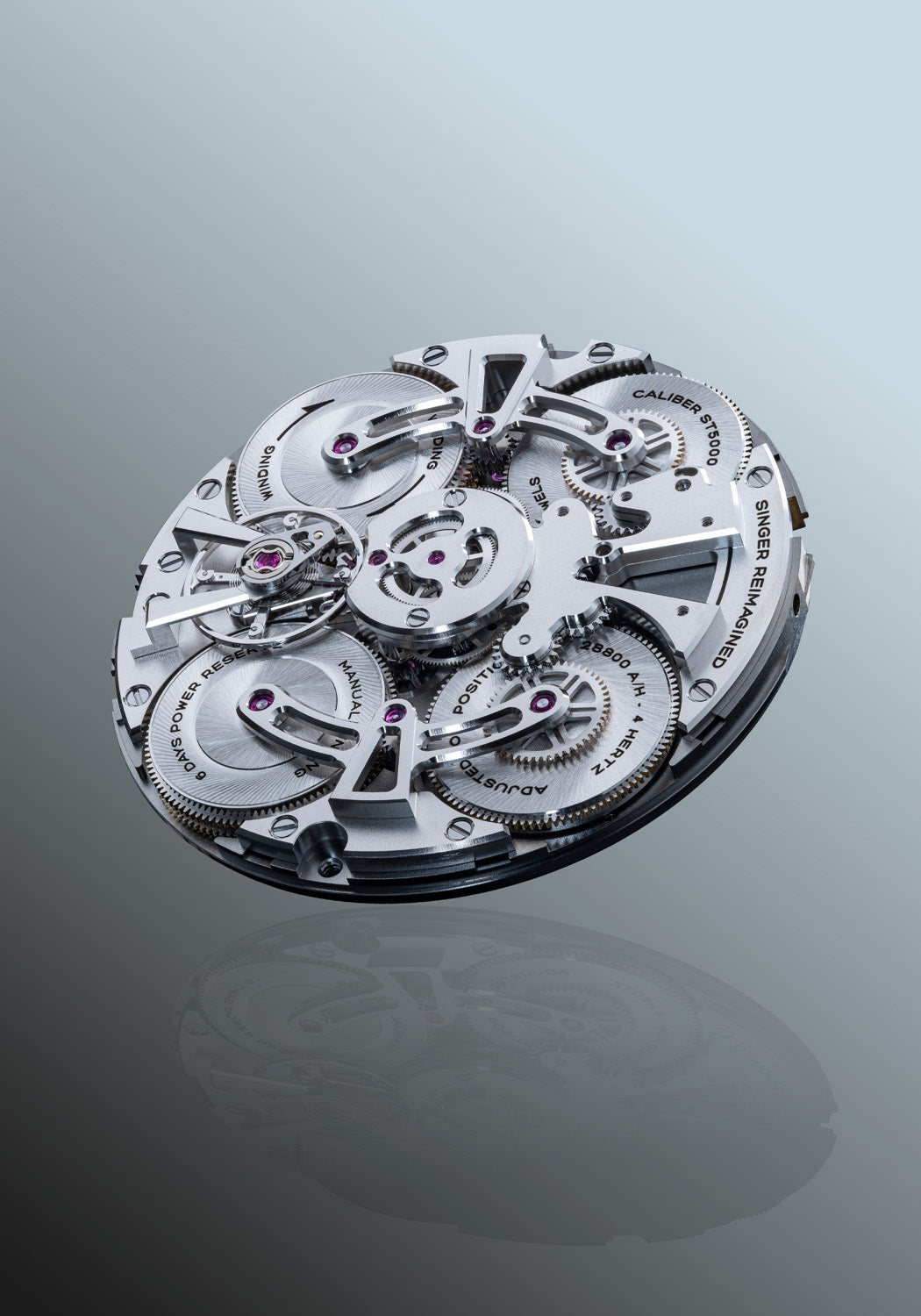 Singer Reimagined Caballero Titanium - Calibre | SR702-5 | Denver Watches | OsterJewelers.com