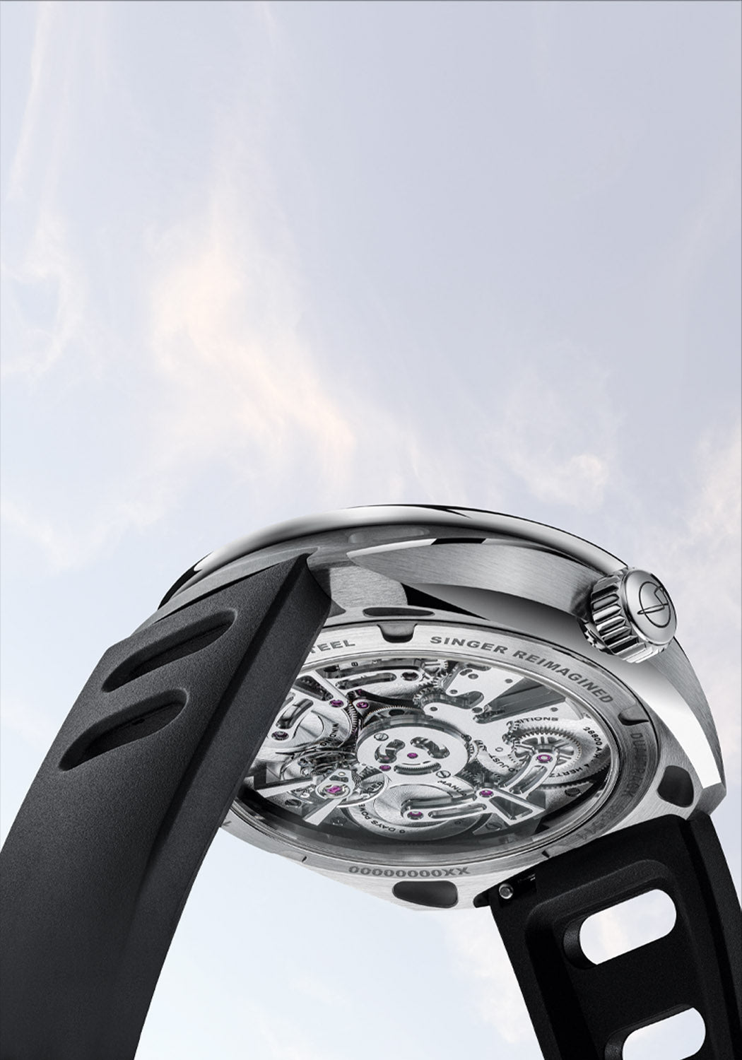 Singer Reimagined DualTrack Caseback | Cherry Creek North | Denver Watches | OsterJewelers.com