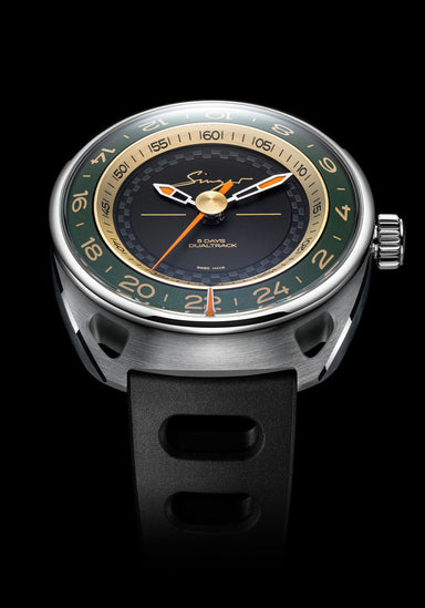 Singer Reimagined DualTrack Meridian Green | Ref. SR511-3 | Denver Watches | OsterJewelers.com
