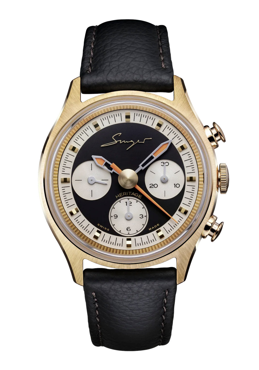 Singer Reimagined Heritage V72 Gold | SR620-1 | Luxury Watch | Denver | OsterJewelers.com