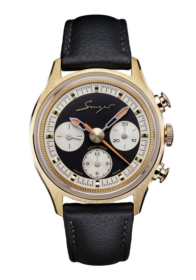 Singer Reimagined Heritage V72 Gold | SR620-1 | Luxury Watch | Denver | OsterJewelers.com