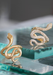 Ole Lynggaard Snakes 18KYG Diamond Snake Rings (Sold Separately) | OsterJewelers.com