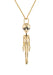 Sybarite She's an Alien 18KYG Diamond & Sapphire Pendant Necklace | OsterJeweler.com