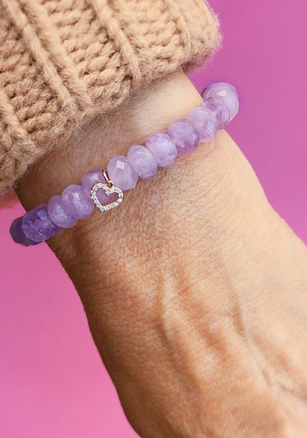 Lavender 2025 amethyst bracelet