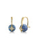 Sydney Evan Gold & Diamond Starburst Kyanite Earrings | Denver Jewelry | OsterJewelers.com