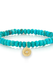 Sydney Evan Marquise Eye Coin Charm Turquoise Bead Bracelet | OsterJewelers.com