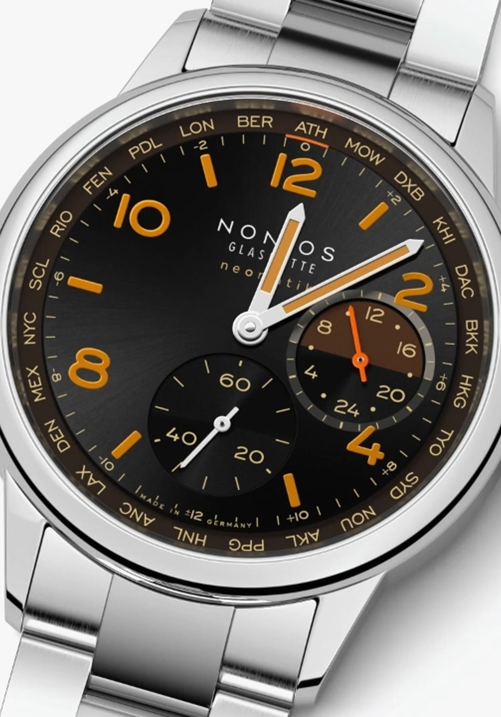 NOMOS Club Sport Neomatik Worldtimer Grid | 790.S8 | LE175 | Denver | OsterJewelers.com