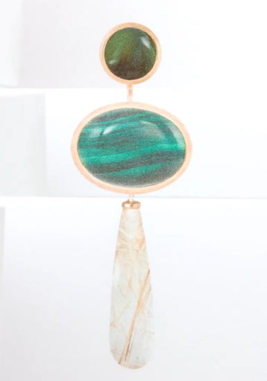 Ole Lynggaard Buildable Earring Collection | Different combinations are shown.