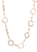 Dominique Cohen 18K Rose Gold Circle Chain Necklace | OsterJewelers.com