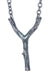Vernissage Sterling Silver Diamond Sling Shot Necklace | OsterJewelers.com
