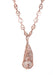 Vernissage Bronzed Silver Diamond Butterfly Net Necklace | OsterJewelers.com