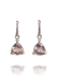 K. Brunini 18KWG Diamond & Blush Morganite Drop Earrings | OsterJewelers.com