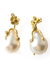 Lene Vibe Baroque Pearl Flower Earrings | OsterJewelers.com