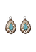 Cynthia Ann Filigree Turquoise Teardrop Earring Jackets | OsterJewelers.com